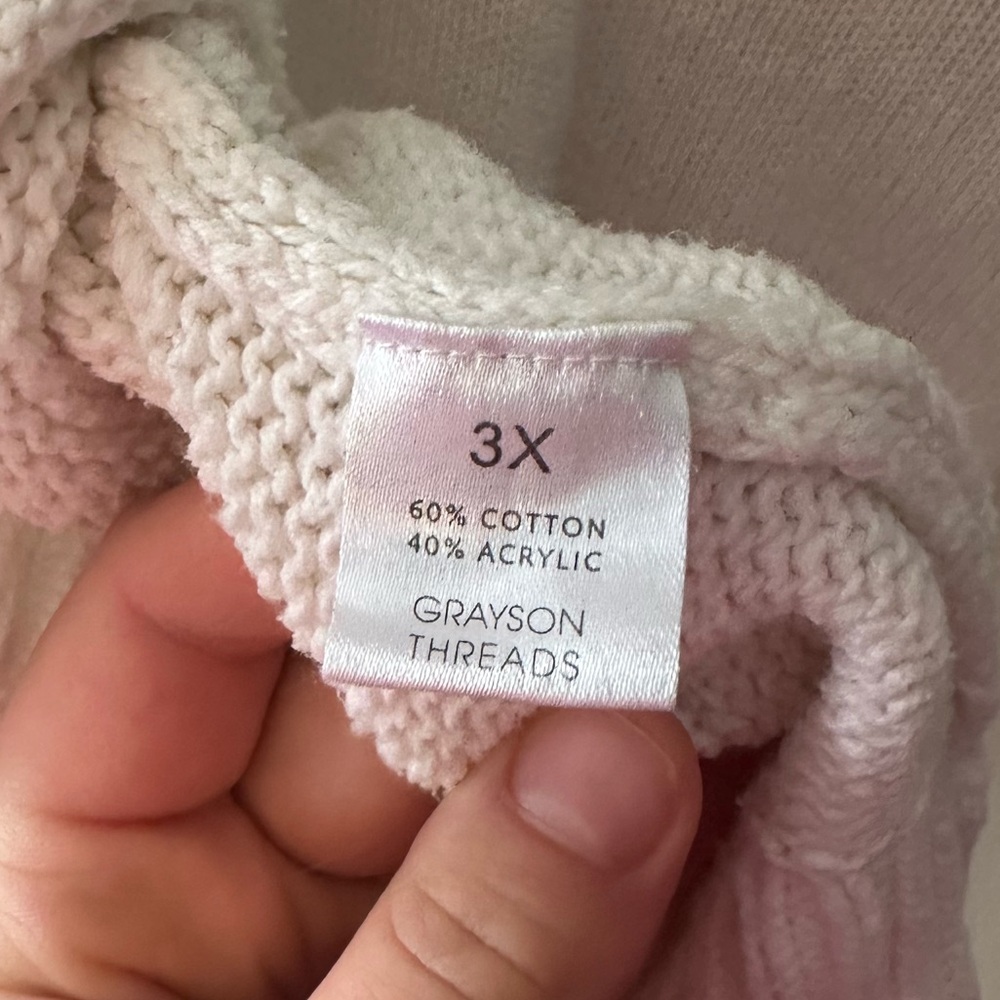 Grayson Threads Cream USA Sweater - Picture 7 of 7